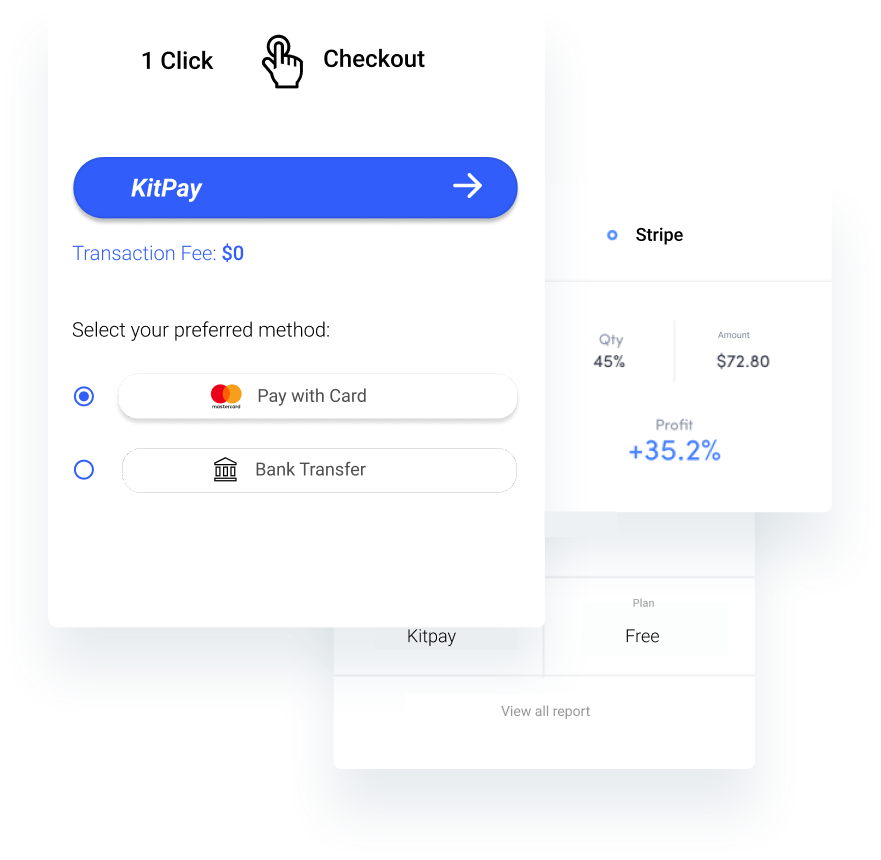 Screenshot of Kitpay